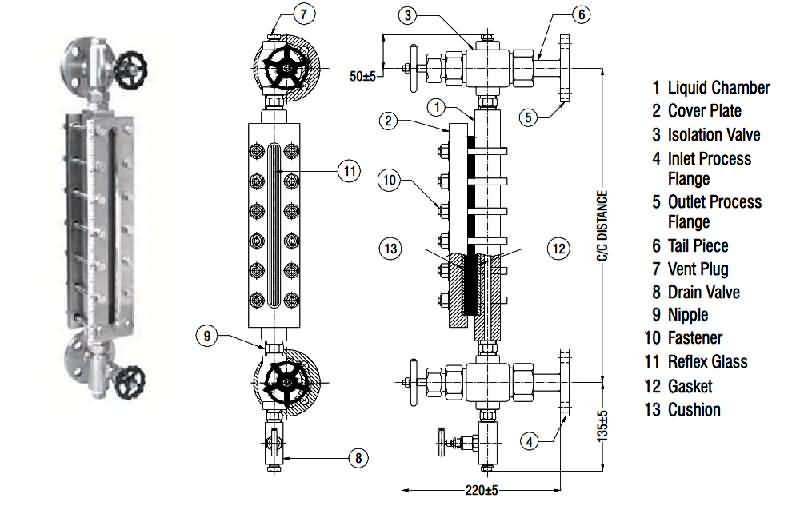 How To Install And Maintain A Glass Plate Type Level Gauge?