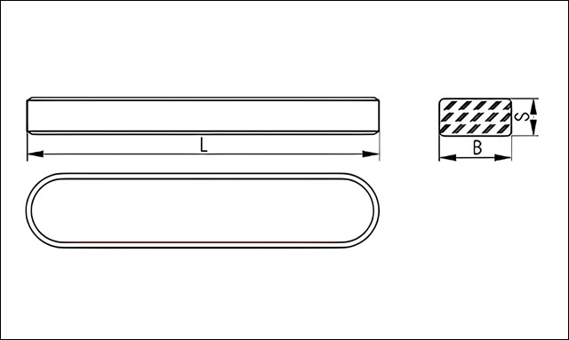 transparent flat gauge glass