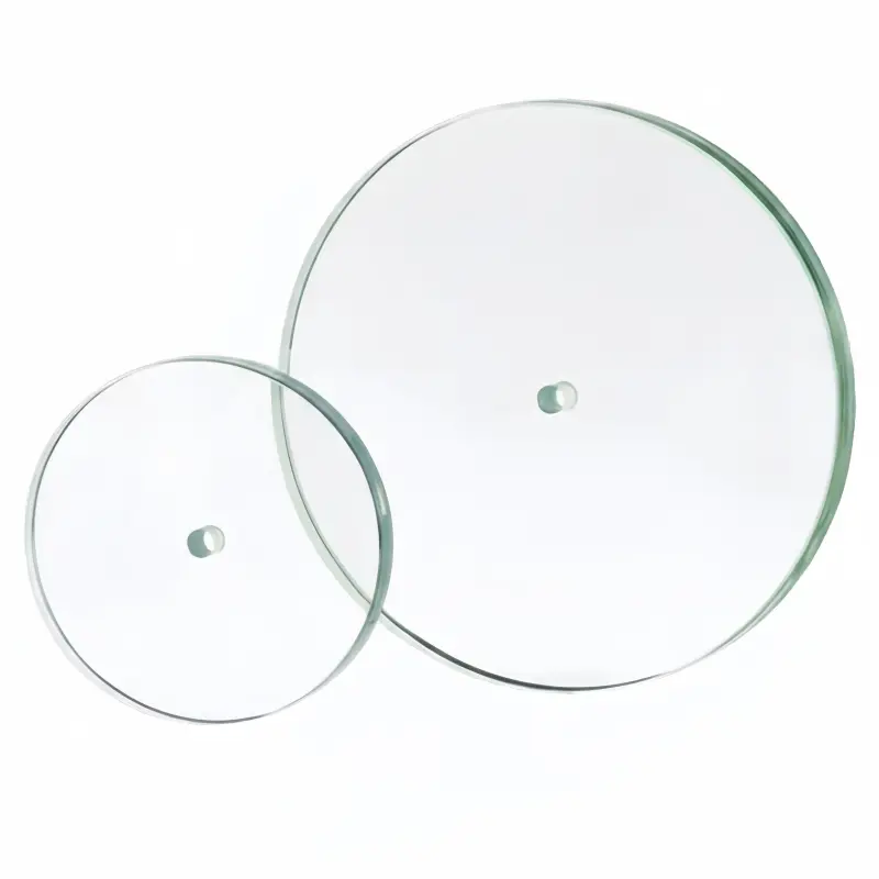 Round Sight Glass with Central Hole
